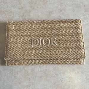 Dior Rafia Clutch